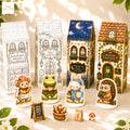 Cozy Pet Village | Printable Buildable Animal Village Play Set