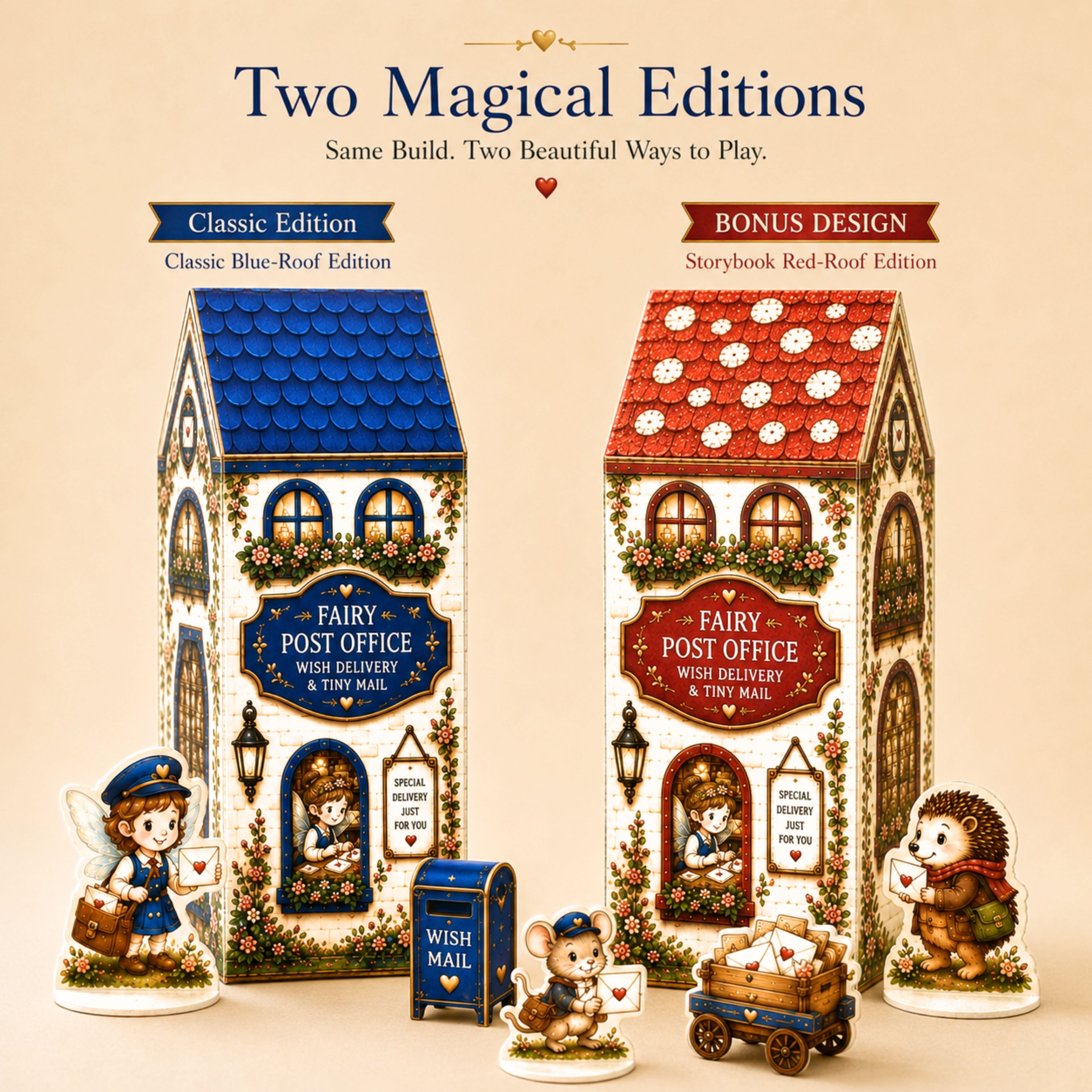 Tiny Fairy Post Office | Printable Fairy Village Playset