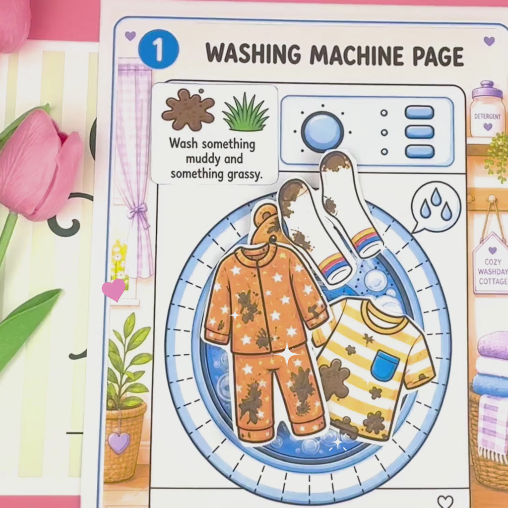 Bramblethimble Washday | Printable Laundry Game for Kids
